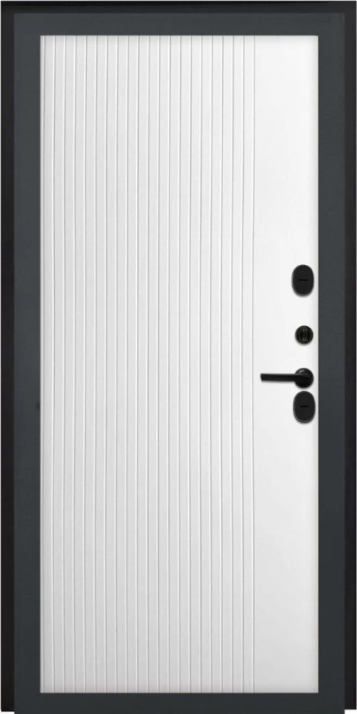 Входная дверь ДвериПРО L-43 ФЛ-790 Velutto Bianco DPRO191201 внутренняя сторона